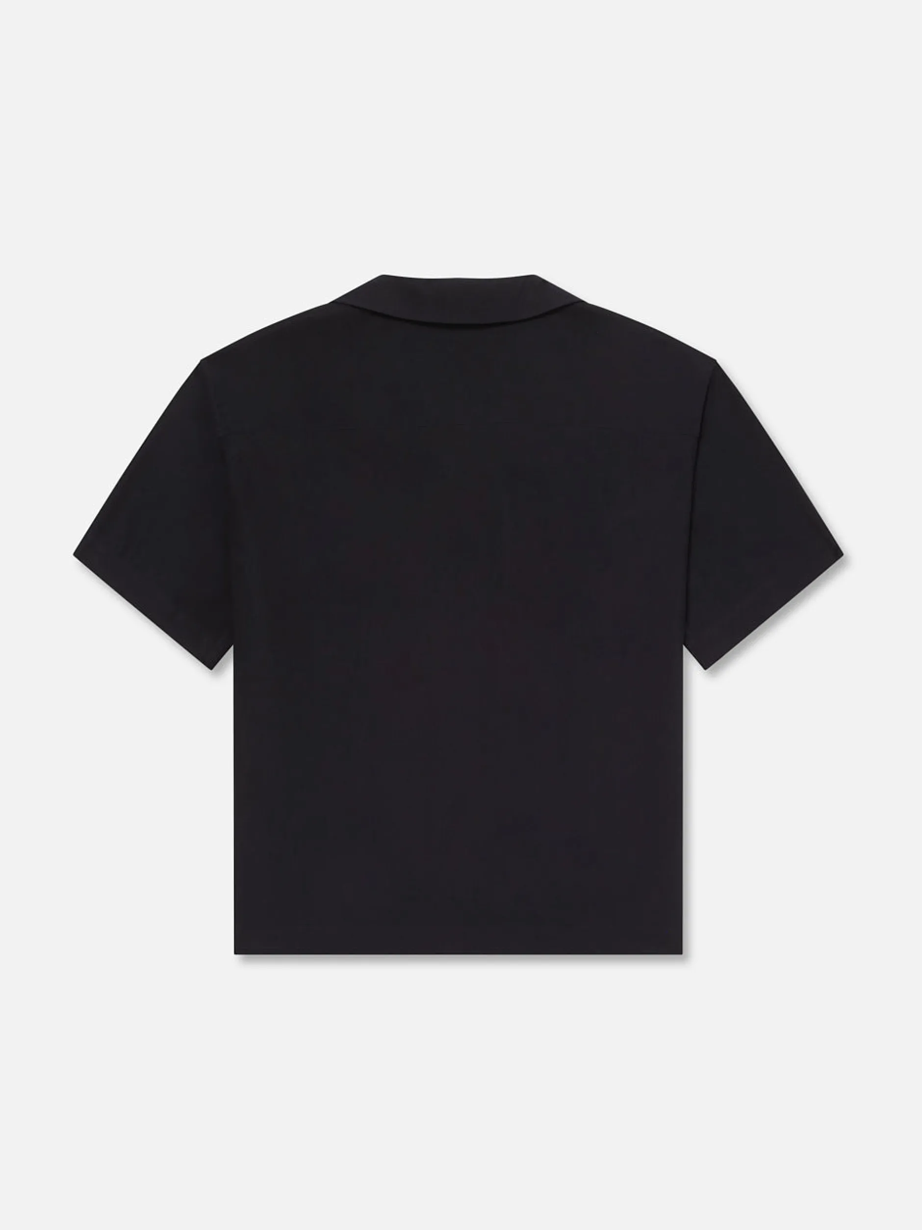FRAME Short Sleeve Camp Collar Shirt in Dark Navy< Shirts