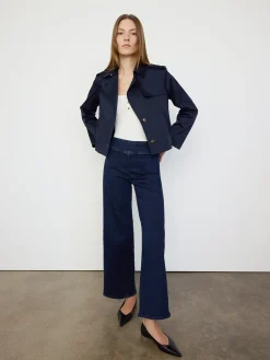 FRAME Short Trench Jacket in<Women Jackets & Coats