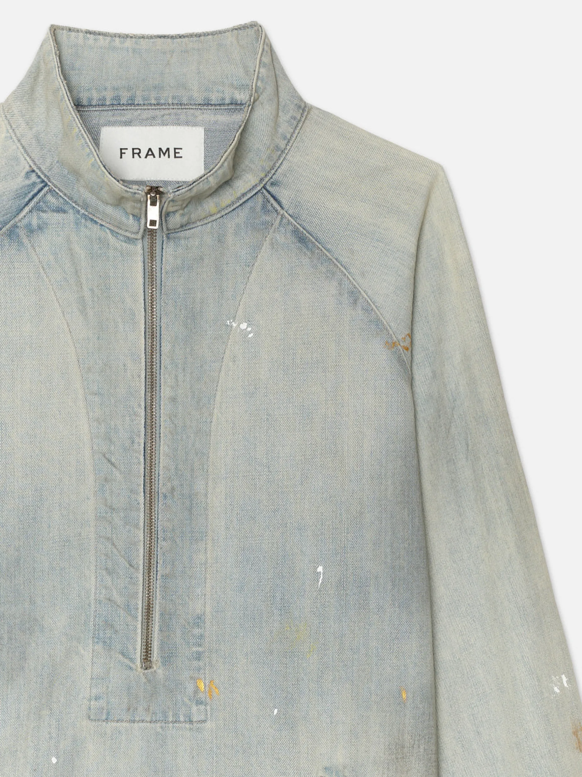 FRAME Skater Jacket in Alvin Paint< Denim Jackets|Jackets & Coats