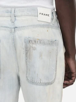 FRAME Skater Jean in Panama Rips< Wide Leg