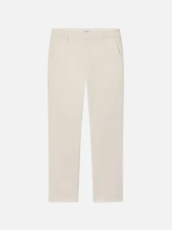 FRAME Slim Chino in White Canvas< Slim|Pants & Shorts