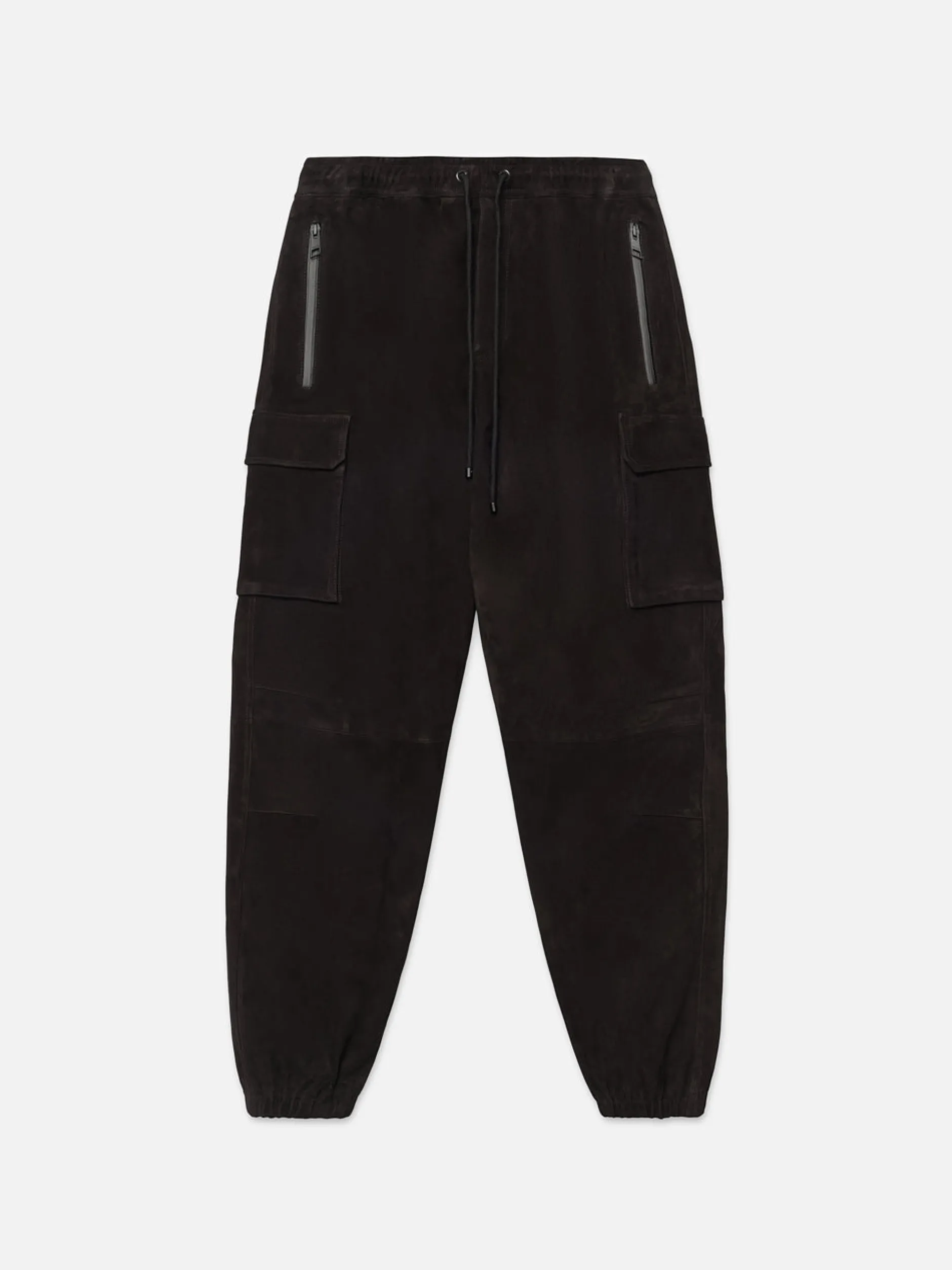 FRAME Suede Cargo Jogger in< Leather & Suede|Pants & Shorts