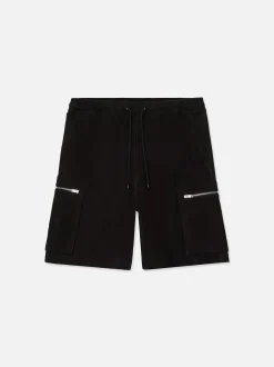 FRAME Suede Cargo Shorts in< Leather & Suede|Pants & Shorts