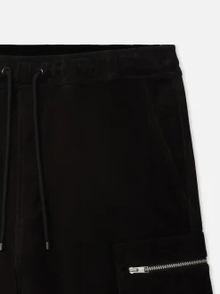FRAME Suede Cargo Shorts in< Leather & Suede|Pants & Shorts