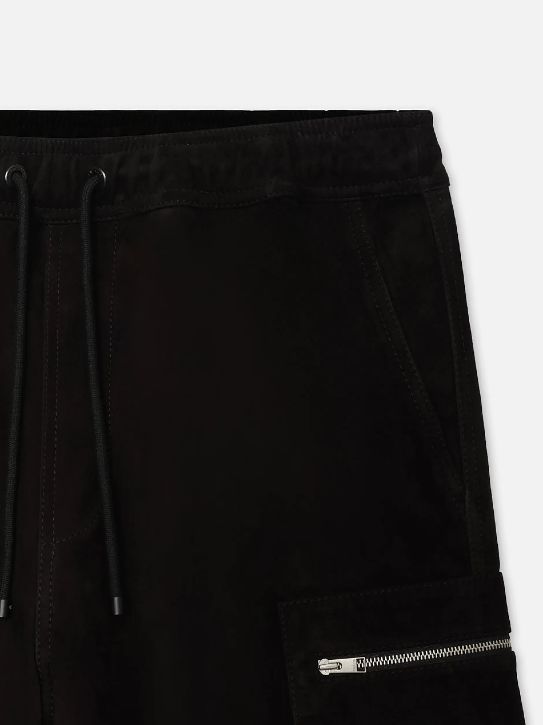 FRAME Suede Cargo Shorts in< Leather & Suede|Pants & Shorts