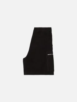FRAME Suede Cargo Shorts in< Leather & Suede|Pants & Shorts