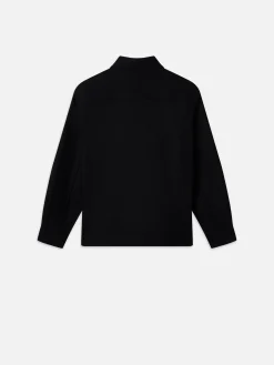 FRAME Textured Overshirt Jacket in< Jackets & Coats