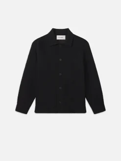 FRAME Textured Shirt Jacket in< Jackets & Coats|Shirts