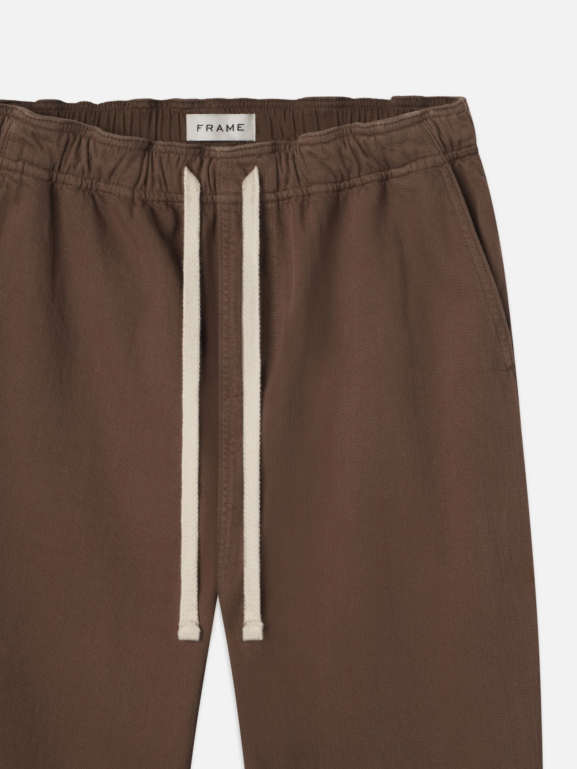 FRAME Textured Terry Travel Pant in< Pants & Shorts
