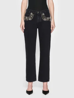 FRAME The Atelier Beaded Straight in<Women Straight