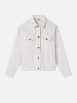 FRAME The Atelier Pearl Jacket in Au Natural Clean<Women Jackets & Coats