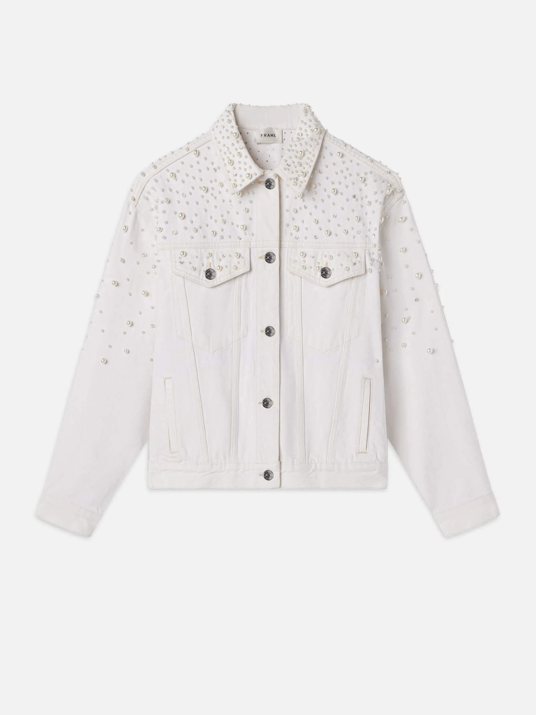 FRAME The Atelier Pearl Jacket in Au Natural Clean<Women Jackets & Coats