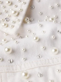 FRAME The Atelier Pearl Jacket in Au Natural Clean<Women Jackets & Coats