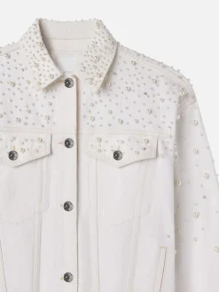 FRAME The Atelier Pearl Jacket in Au Natural Clean<Women Jackets & Coats