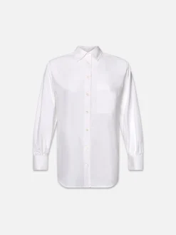 FRAME The Borrowed Pocket Shirt in<Women Tops & Blouses