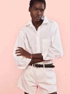 FRAME The Borrowed Pocket Shirt in<Women Tops & Blouses
