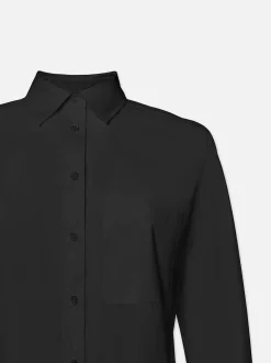FRAME The Borrowed Pocket Shirt in<Women Tops & Blouses