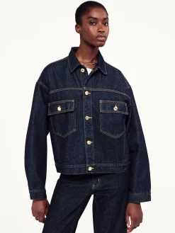 FRAME The Boxy Jacket in<Women Jackets & Coats