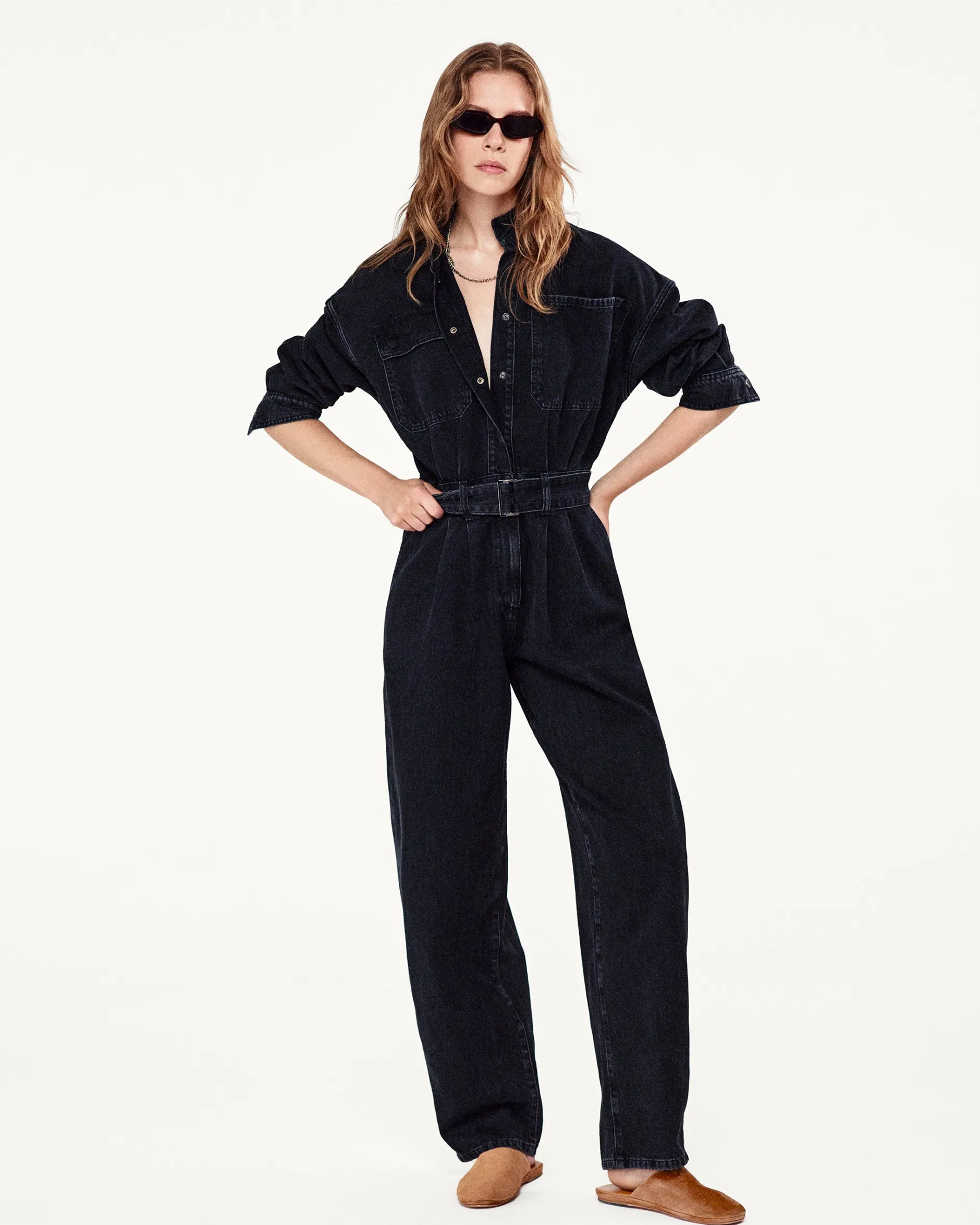 FRAME The Cocoon Jumpsuit in<Women Dresses & Jumpsuits
