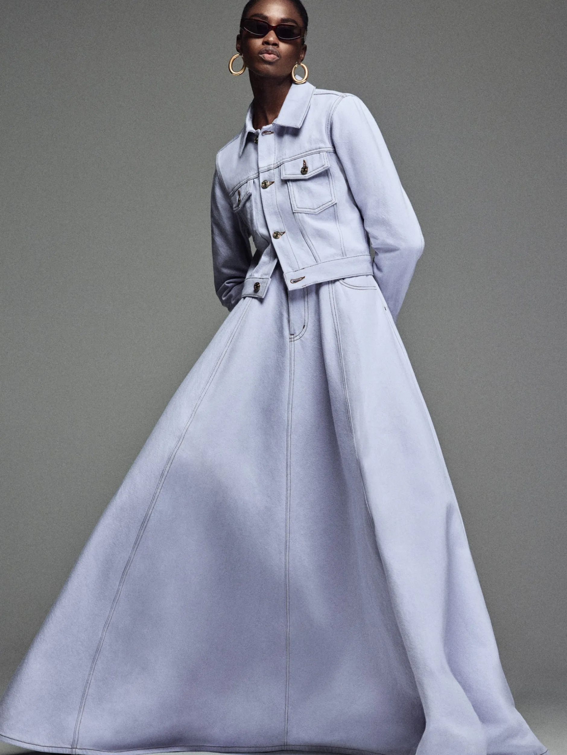 FRAME The Denim Ball Skirt in<Women Skirts & Shorts