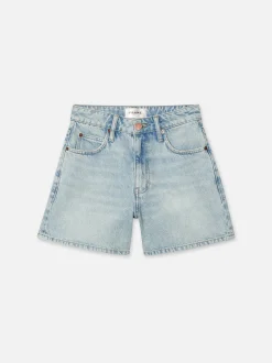 FRAME The Easy Short in Fizz Indigo<Women Skirts & Shorts
