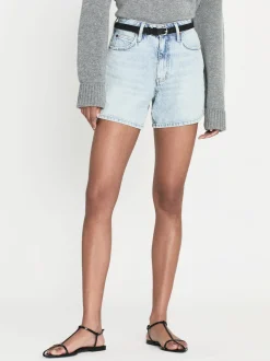 FRAME The Easy Short in Fizz Indigo<Women Skirts & Shorts
