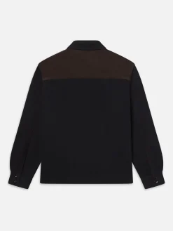 FRAME The Equestrian Shirt in Trouble Suede<Women Tops & Blouses