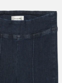 FRAME The Jetset Crop Mini Boot Pintuck in<Women Bootcut