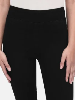 FRAME The Jetset Skinny Crop in Sheen Noir<Women Skinny