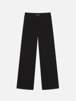FRAME The Jetset Slim Palazzo in Sheen Noir<Women Wide Leg