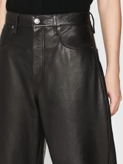 FRAME The Leather Bubble in<Women Leather & Suede|Pants