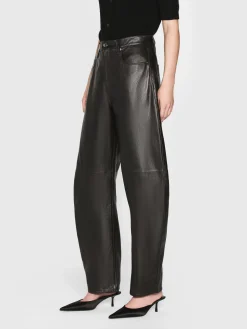 FRAME The Leather Bubble in<Women Leather & Suede|Pants