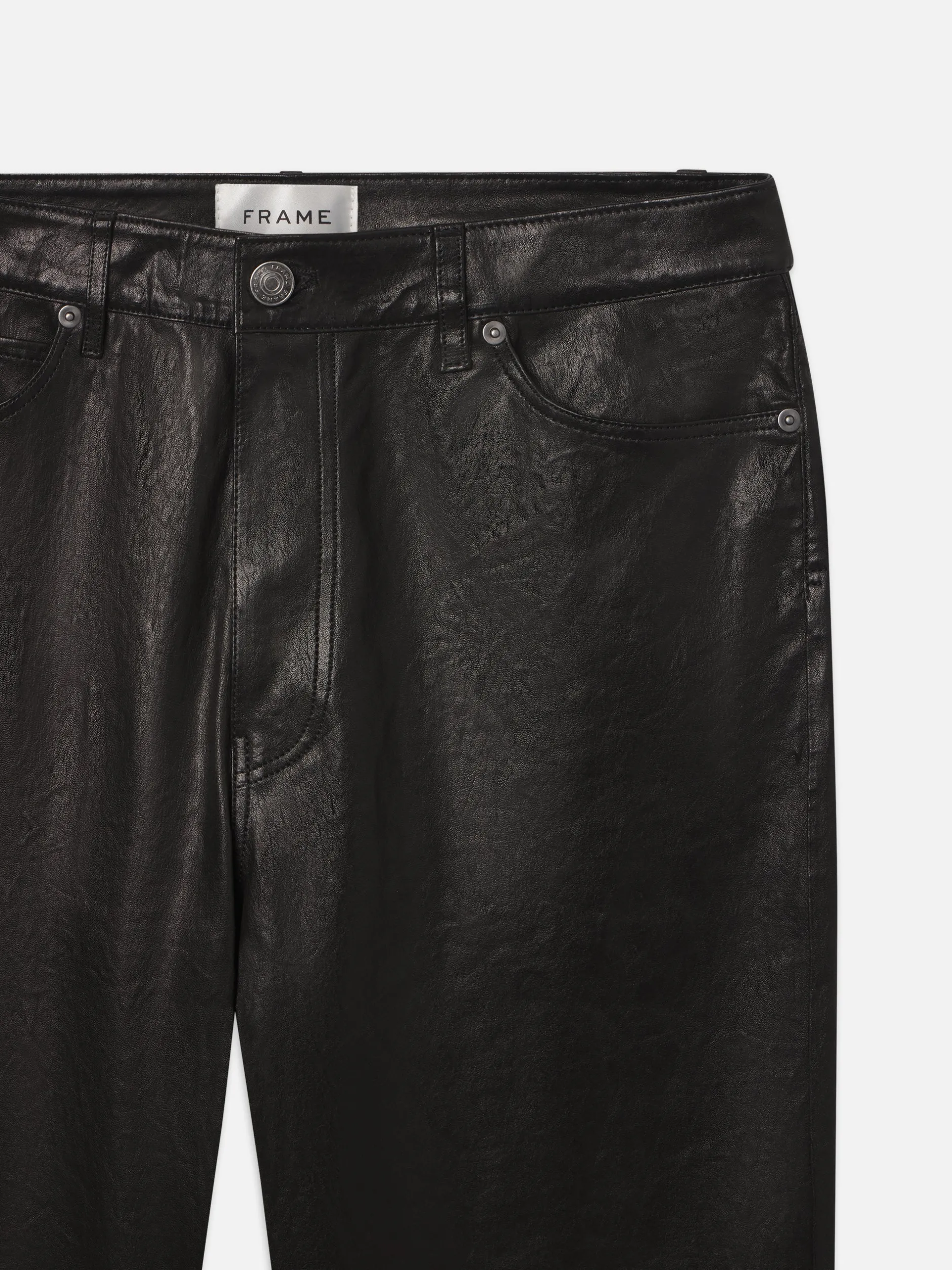 FRAME The Leather Ruler in<Women Leather & Suede|Pants