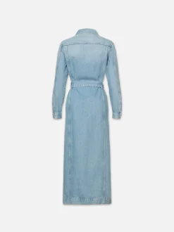 FRAME The Overlong Trucker in<Women Jackets & Coats|Dresses & Jumpsuits