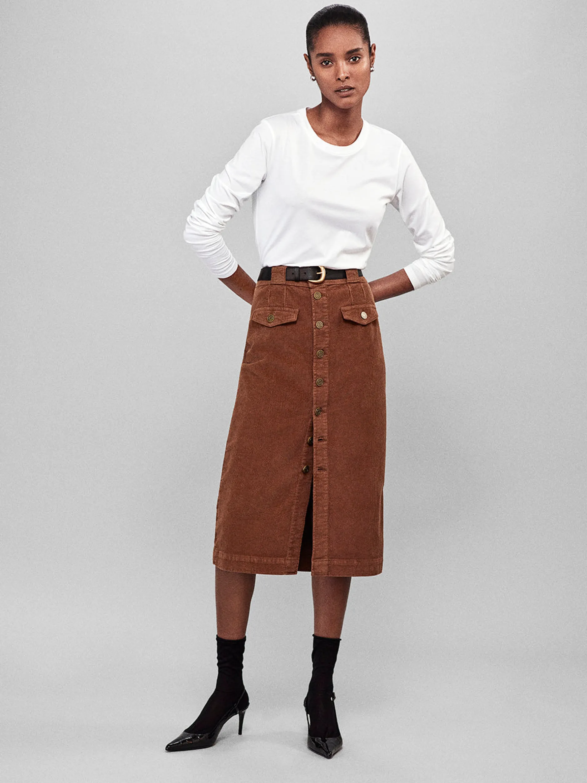 FRAME The Penelope Skirt in<Women Skirts & Shorts