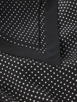 FRAME The Polka Dot Sailor Blouse in Black Multi<Women Tops & Blouses