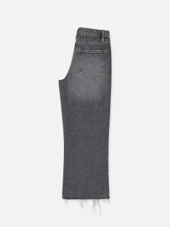FRAME The Relaxed Straight Raw Fray in<Women Straight