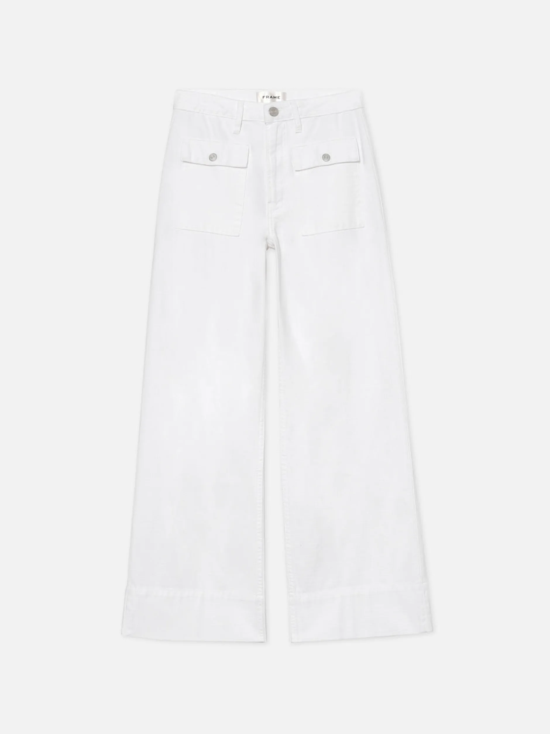 FRAME The 70's Patch Pocket Crop Straight in<Women Straight|Pants