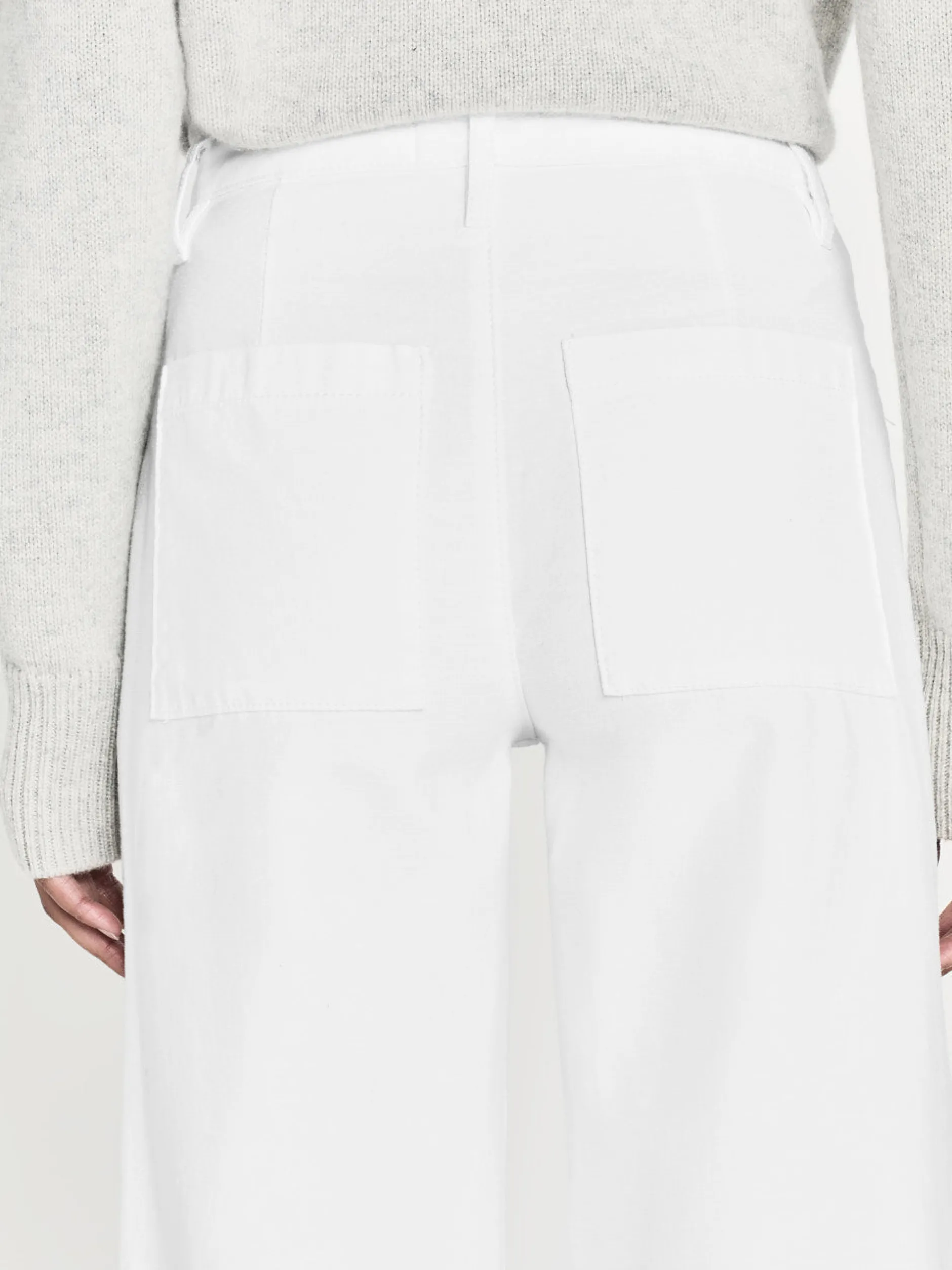 FRAME The 70's Patch Pocket Crop Straight in<Women Straight|Pants
