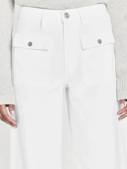 FRAME The 70's Patch Pocket Crop Straight in<Women Straight|Pants