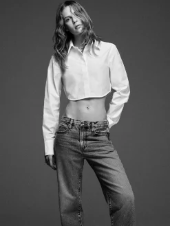 FRAME The Saturday Shirt in<Women Tops & Blouses