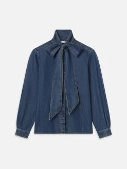 FRAME The Secretary Blouse in<Women Tops & Blouses
