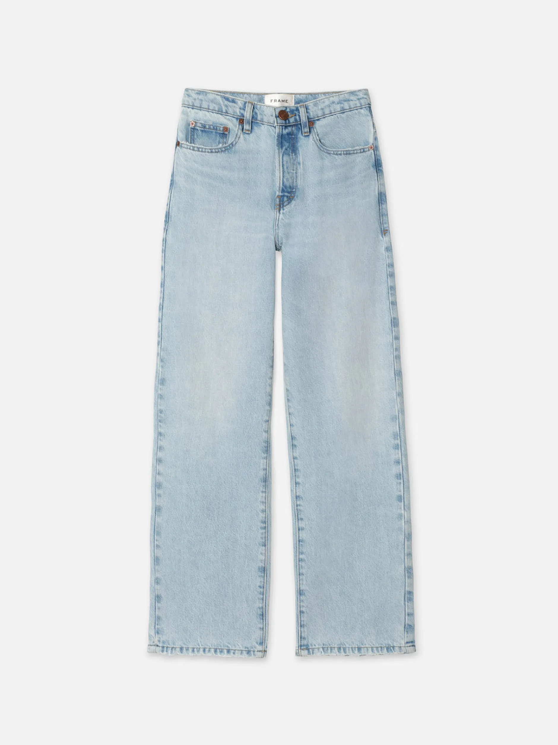 FRAME The Slouchy Straight in Fizz Indigo<Women/BOY Straight|Boyfriend
