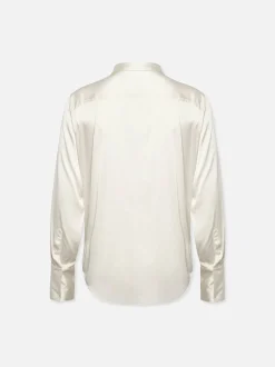 FRAME The Standard Shirt in Off White<Women Tops & Blouses