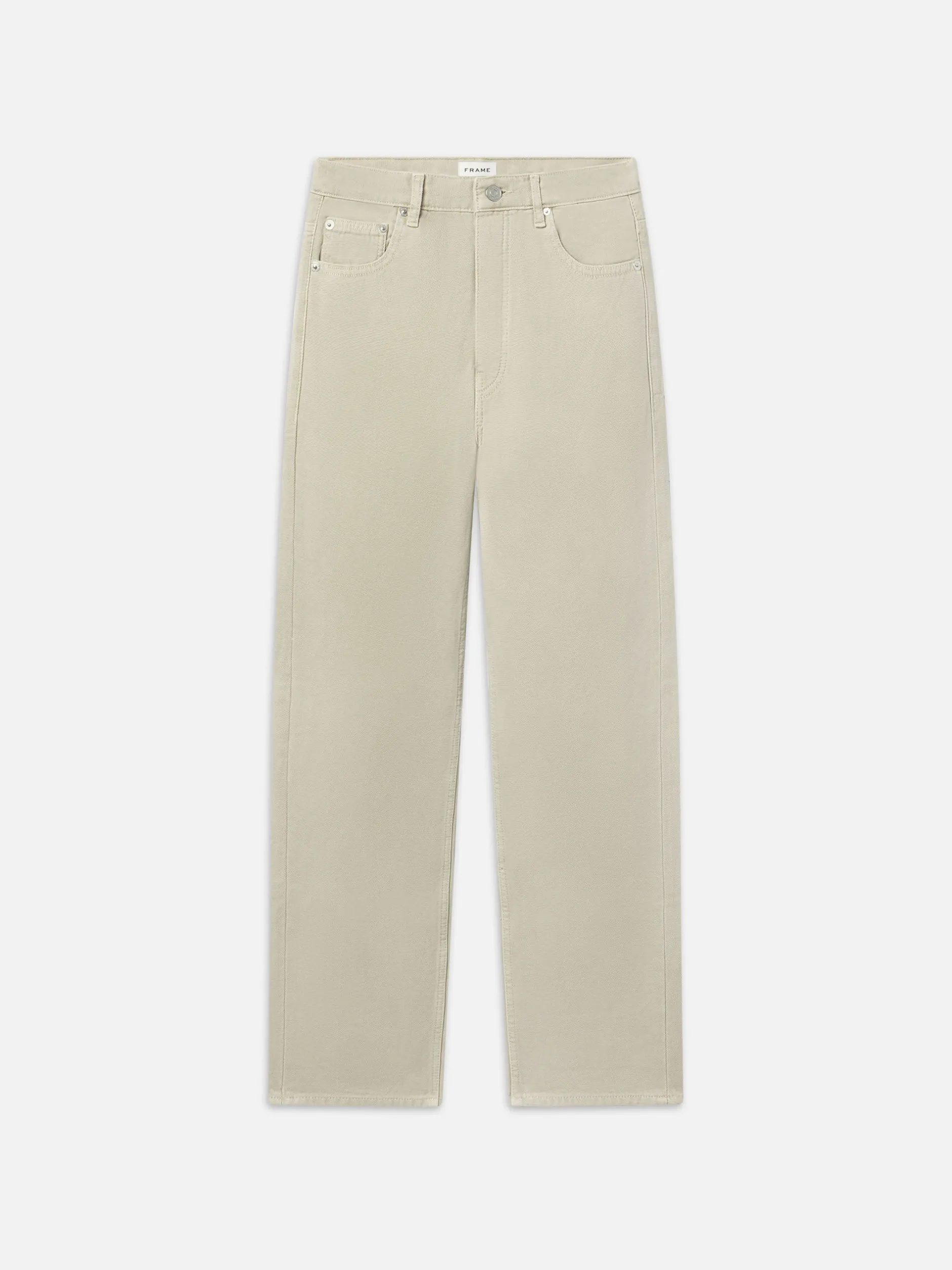FRAME The Straight Jean in Beach Sand< Straight