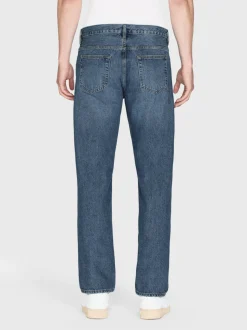 FRAME The Straight Jean in Blue Gold< Straight