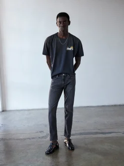 FRAME The Straight Jean in Dark Moon< Straight