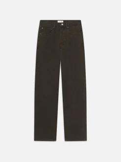 FRAME The Straight Jean in Dark Chocolate< Straight