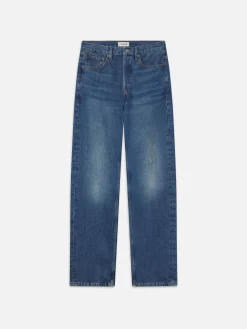 FRAME The Straight Jean in Dreamy Blue< Straight
