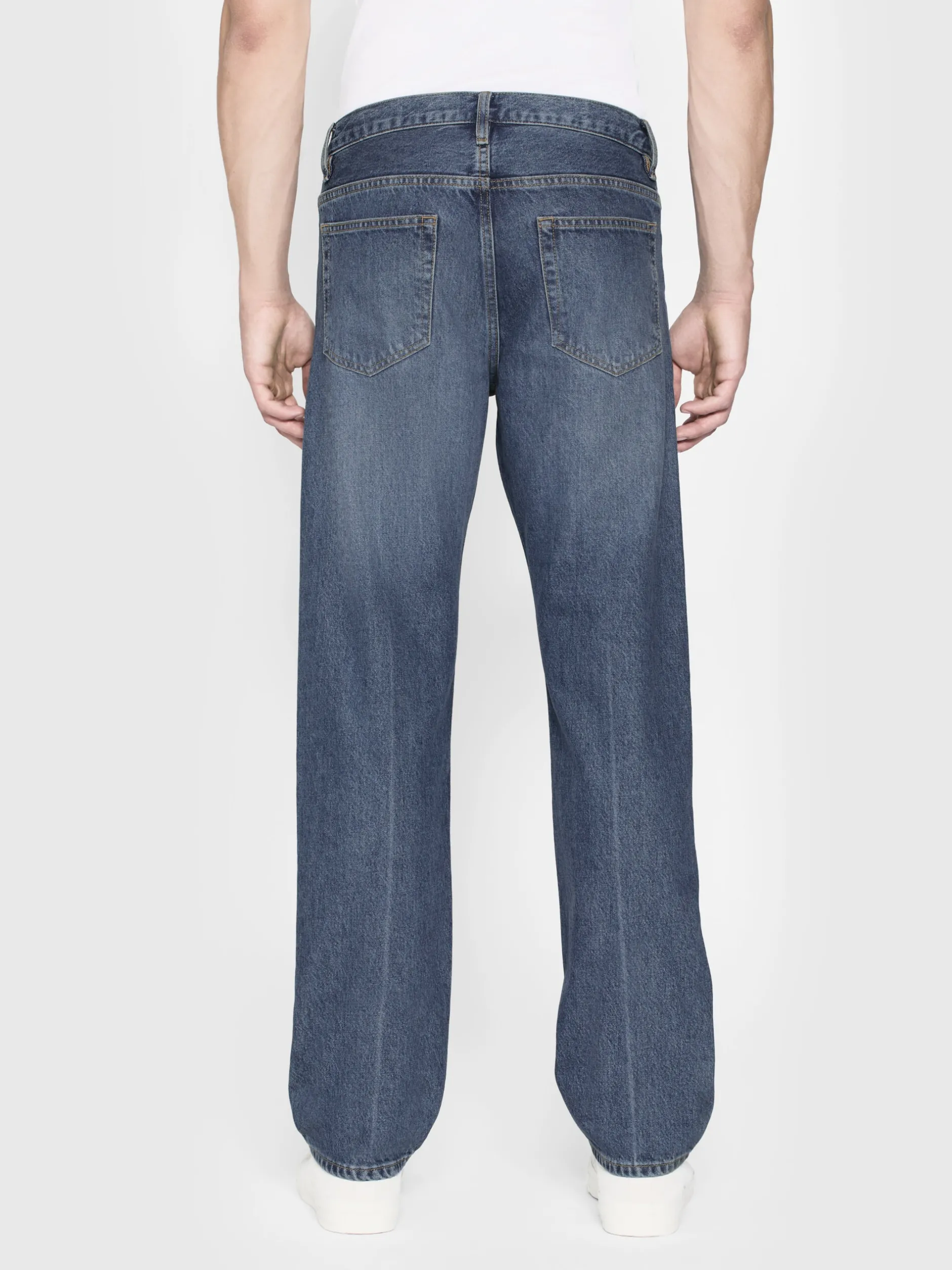 FRAME The Straight Jean in Dreamy Blue< Straight